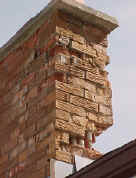 crumbling chimney