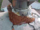 cemented-in 