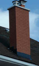 red brick chimney
